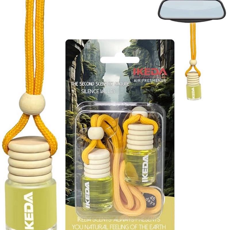 Car Air Fresheners for Men | Car Scents Air Freshener with Bubble Gum Smell | Car Perfume Hanging Diffuser with Odour Eliminator Technology | Long Fragrant Car Accessories | Ikeda Air Freshener Car