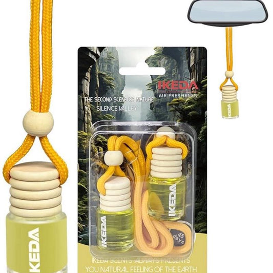 Car Air Fresheners for Men | Car Scents Air Freshener with Bubble Gum Smell | Car Perfume Hanging Diffuser with Odour Eliminator Technology | Long Fragrant Car Accessories | Ikeda Air Freshener Car
